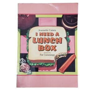 18x13 XXL Circle Time Kids Book - I Need a Lunch Box